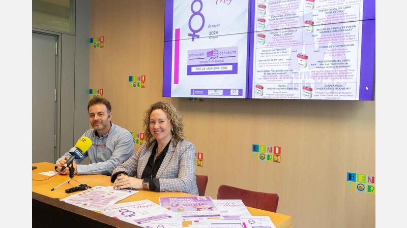 Benidorm presents an extensive program of activities to commemorate Women