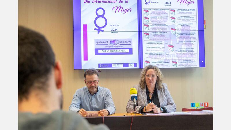 Benidorm presents an extensive program of activities to commemorate Women