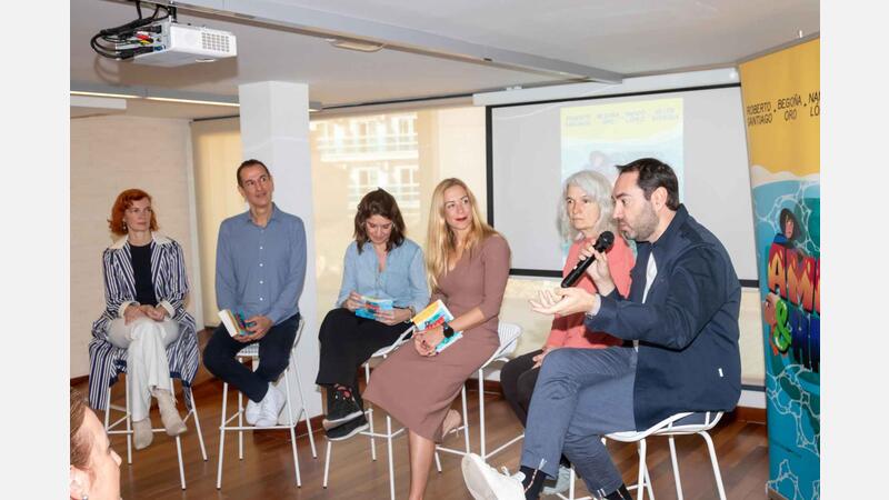 Cuatro figuras de la literatura infantil y juvenil presentan la primera novela ambientada en el Benidorm Fest