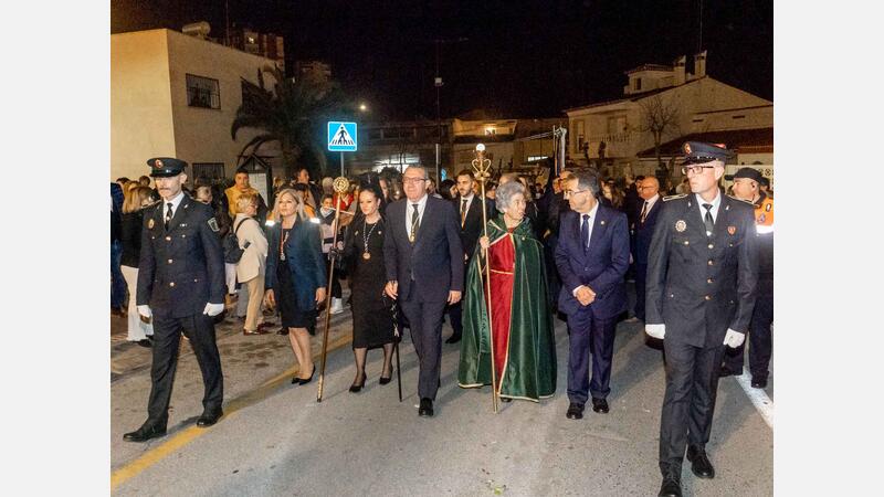 With the Procession of Silence, La Almudena commemorates Maundy Thursday in Benidorm