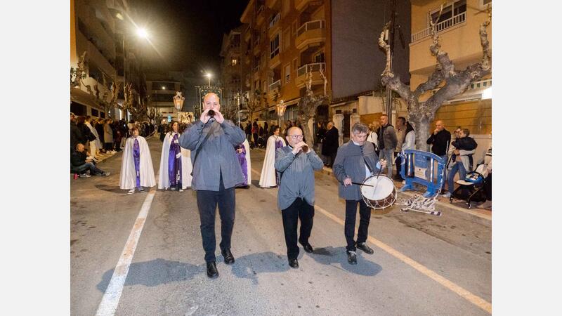 With the Procession of Silence, La Almudena commemorates Maundy Thursday in Benidorm