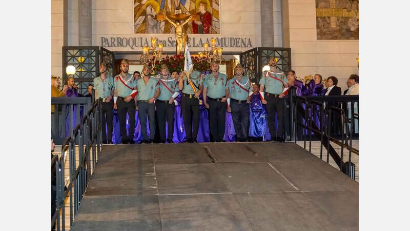 With the Procession of Silence, La Almudena commemorates Maundy Thursday in Benidorm