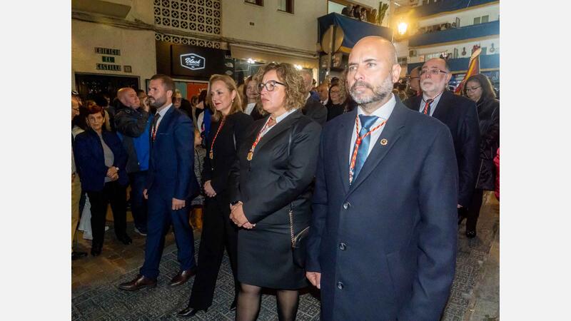 La processó General i del Sant Soterrament congrega a totes les confraries i germanors de Benidorm