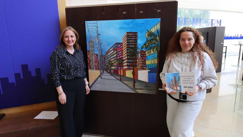 Adrián Marmolejo and Denislav Delchev, winners of the 35th Young Creators of Benidorm contest