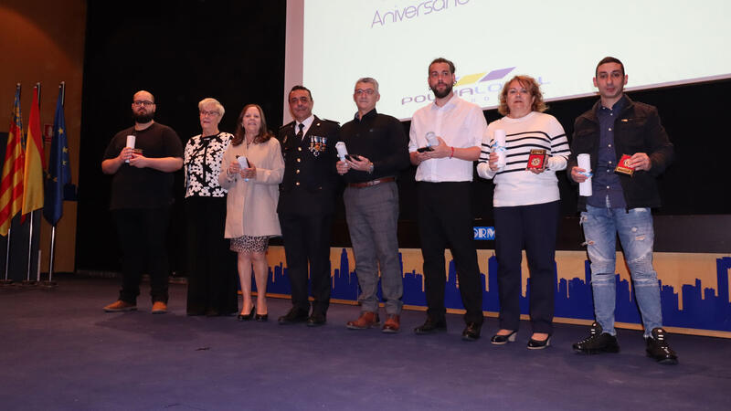 Benidorm Local Police commemorates its 180th anniversary