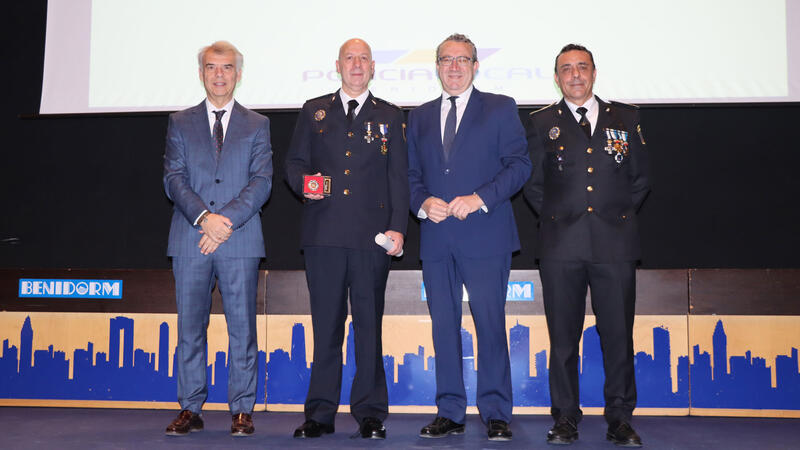 Benidorm Local Police commemorates its 180th anniversary