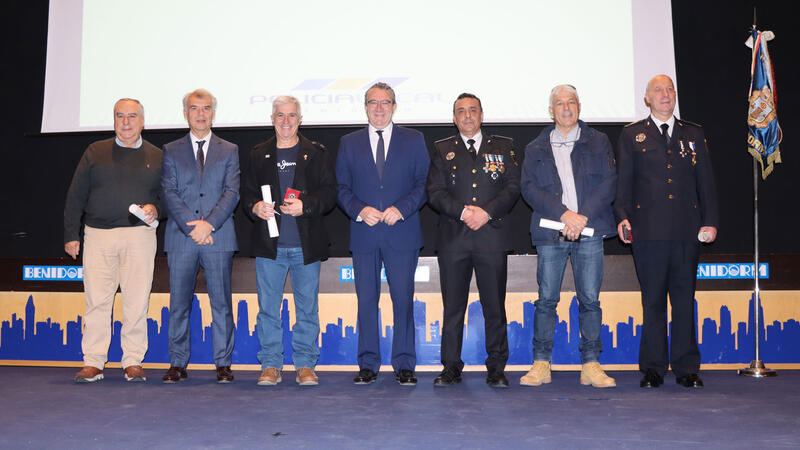 Benidorm Local Police commemorates its 180th anniversary
