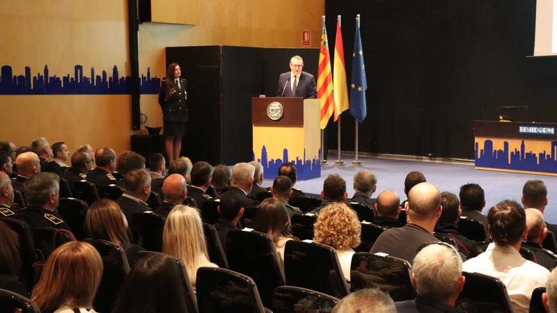 Benidorm Local Police commemorates its 180th anniversary
