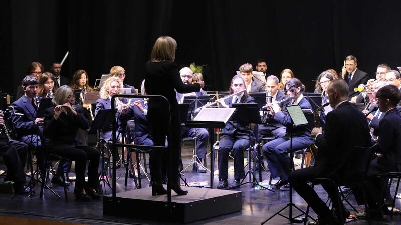 Gran éxito del concierto de la SM L’Illa con motivo del Día Internacional de la Mujer
