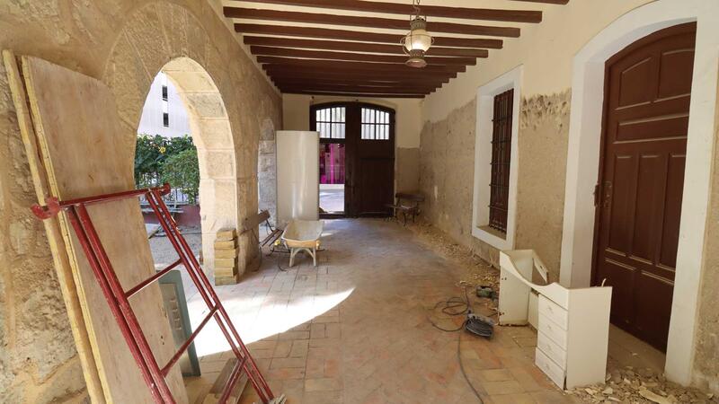Benidorm inicia las obras de rehabilitación de l’Hort de Colón, financiadas por la Diputación en un 70%