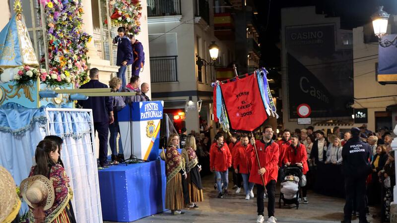 Benidorm mostra la seua devoció a la Mare de Déu del Sofratge amb milers de flors