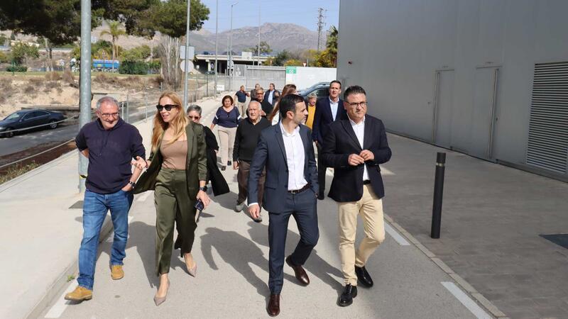 Benidorm concludes the events on the occasion of World Water Day with a visit to the ETAP of the neighborhood associations