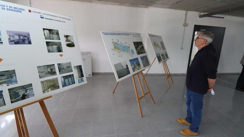 Benidorm concludes the events on the occasion of World Water Day with a visit to the ETAP of the neighborhood associations