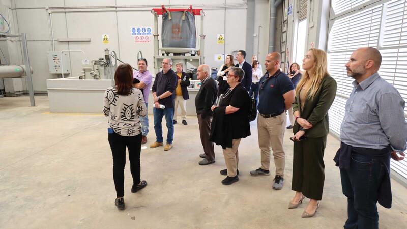 Benidorm concludes the events on the occasion of World Water Day with a visit to the ETAP of the neighborhood associations