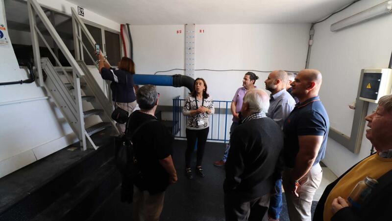 Benidorm concludes the events on the occasion of World Water Day with a visit to the ETAP of the neighborhood associations