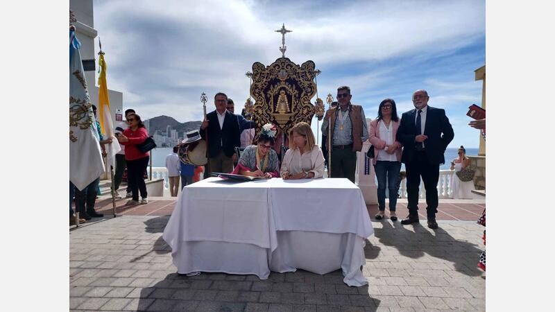 La Hermandad del Rocío de Benidorm celebra su Simulacro de Salida desde Sant Jaume