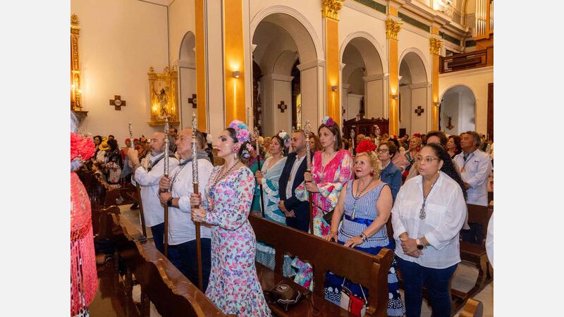 La Hermandad del Rocío de Benidorm celebra su Simulacro de Salida desde Sant Jaume