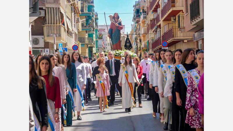 El Buen Pastor processions for the first time in Benidorm