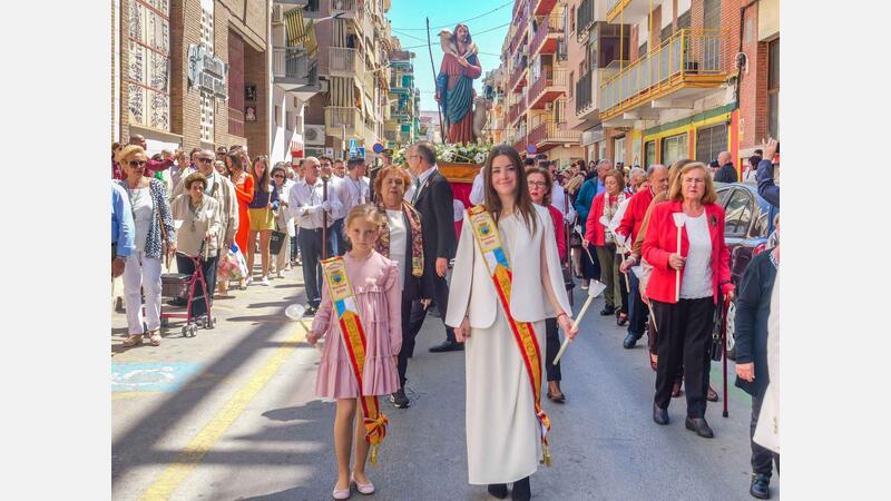 El Buen Pastor processions for the first time in Benidorm