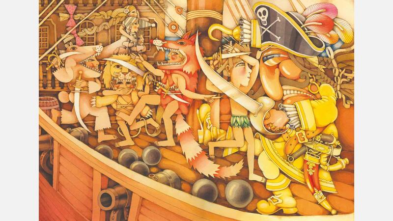 The illustrator Miguel Calatayud exhibits 