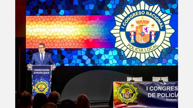 Benidorm brings together more than 700 police officers from all over Spain at the I National Congress of Local Police