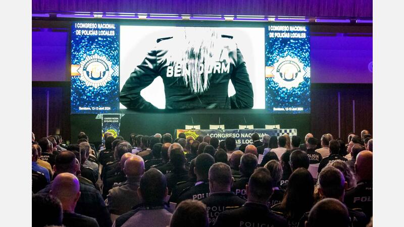 Benidorm brings together more than 700 police officers from all over Spain at the I National Congress of Local Police