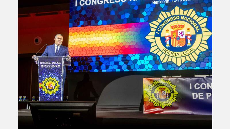 Benidorm brings together more than 700 police officers from all over Spain at the I National Congress of Local Police