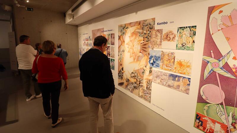 El Museu Boca del Calvari ya expone la muestra ‘Un mundo propio’ del ilustrador alicantino Miguel Calatayud