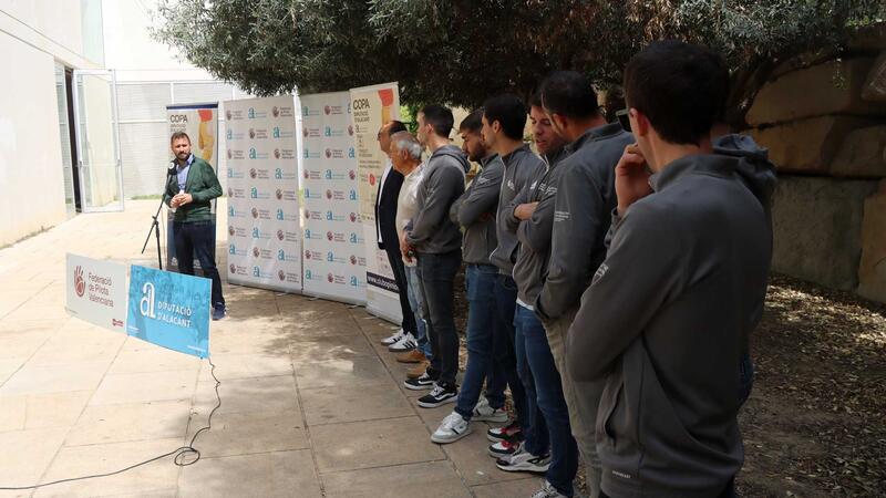 Benidorm acoge la presentación de las semifinales de la Copa Diputación de pilota valenciana