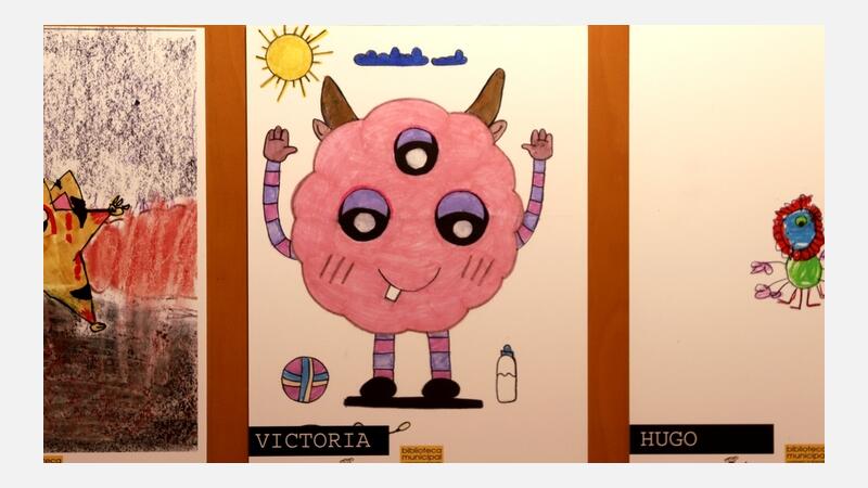 La Biblioteca Central acull una exposició de dibuixos infantils inspirats en els llibres d