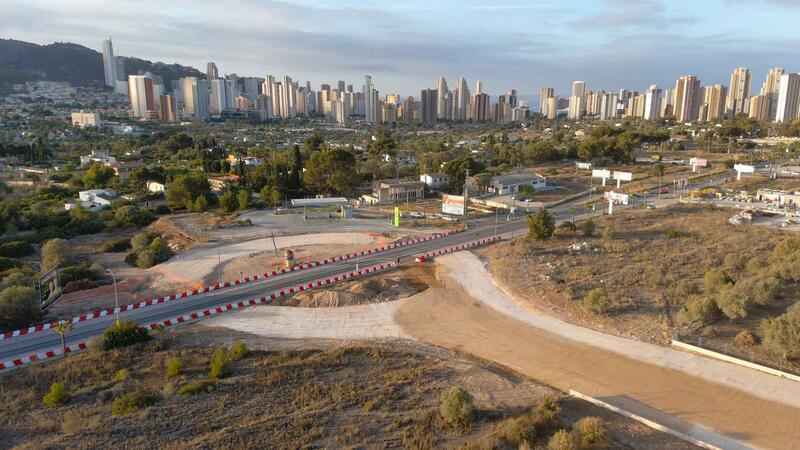 El nou vial que connectarà Benidorm amb el polígon industrial i l