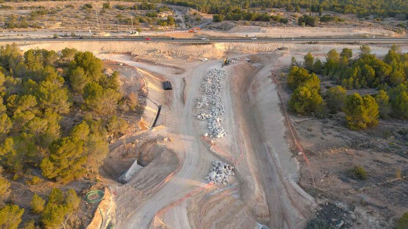 El nou vial que connectarà Benidorm amb el polígon industrial i l