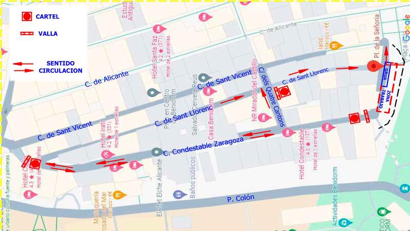 Street Cleaning undertakes the replacement of the underground containers at Plaça de la Senyoría