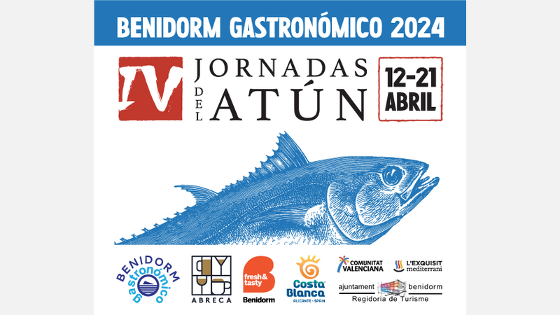 Cartel IV Jornadas del Atún de Benidorm
