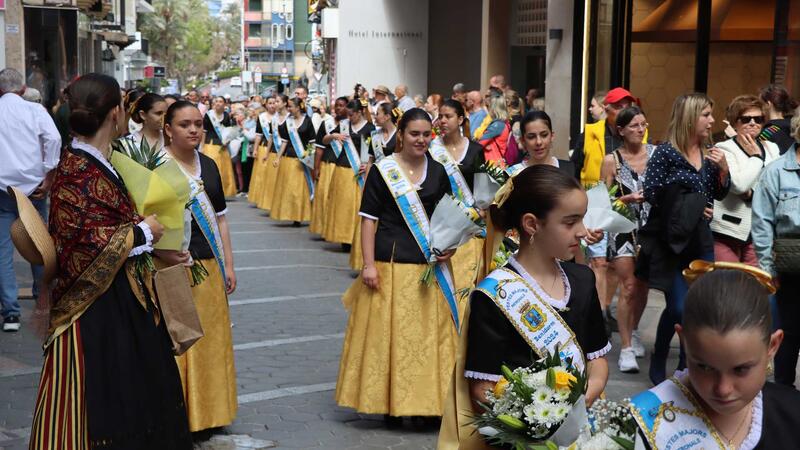 The celebration of La Creu Festival marks the beginning of the month of May in Benidorm