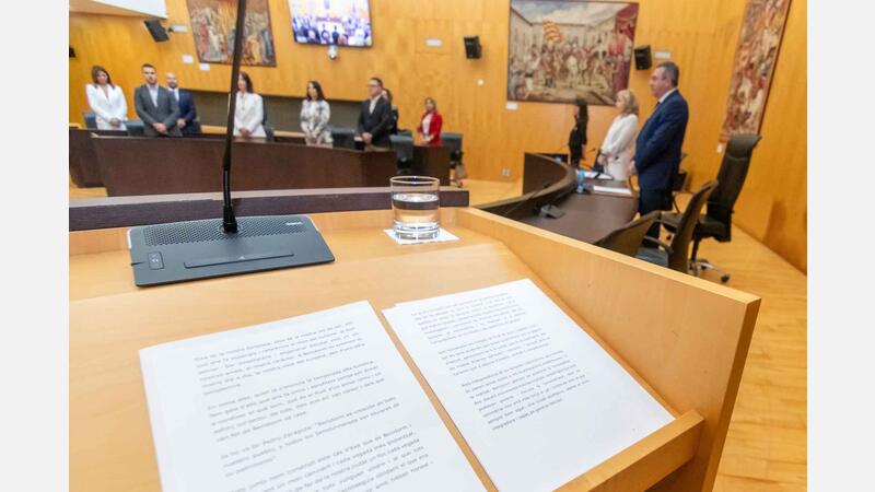 Benidorm conmemora con un pleno institucional el 699 aniversario de su nacimiento como pueblo