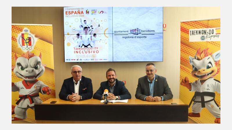 Benidorm brings together nearly 800 athletes this Saturday at the Spanish Taekwondo Championship