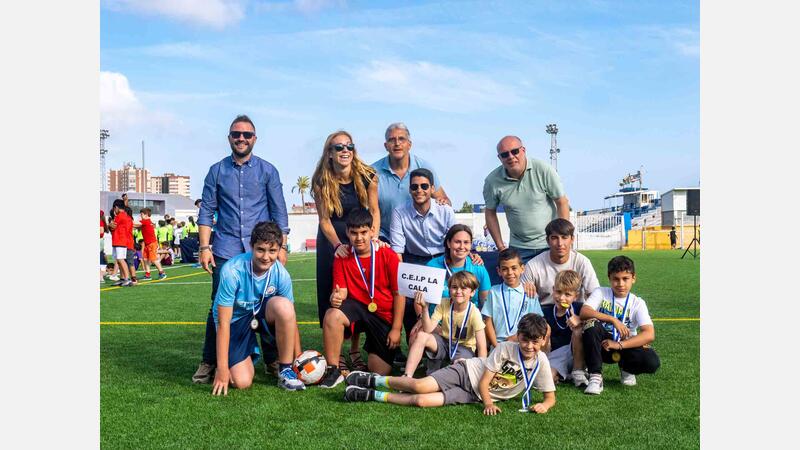 The School Games bring together hundreds of students and families at CD Guillermo Amor in Benidorm