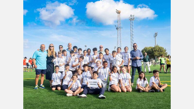 The School Games bring together hundreds of students and families at CD Guillermo Amor in Benidorm