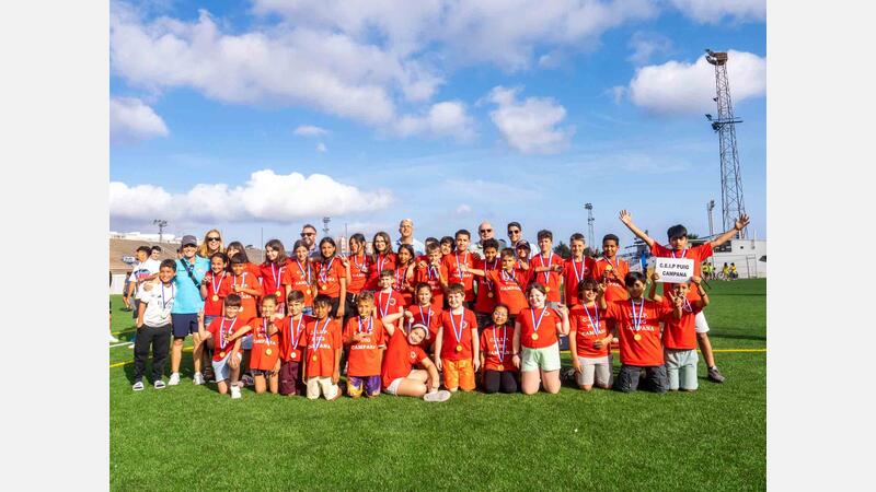 The School Games bring together hundreds of students and families at CD Guillermo Amor in Benidorm