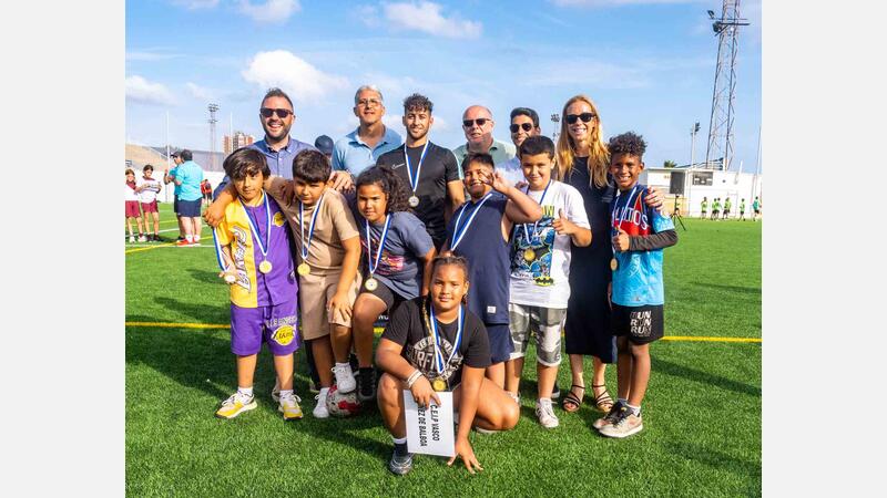 The School Games bring together hundreds of students and families at CD Guillermo Amor in Benidorm