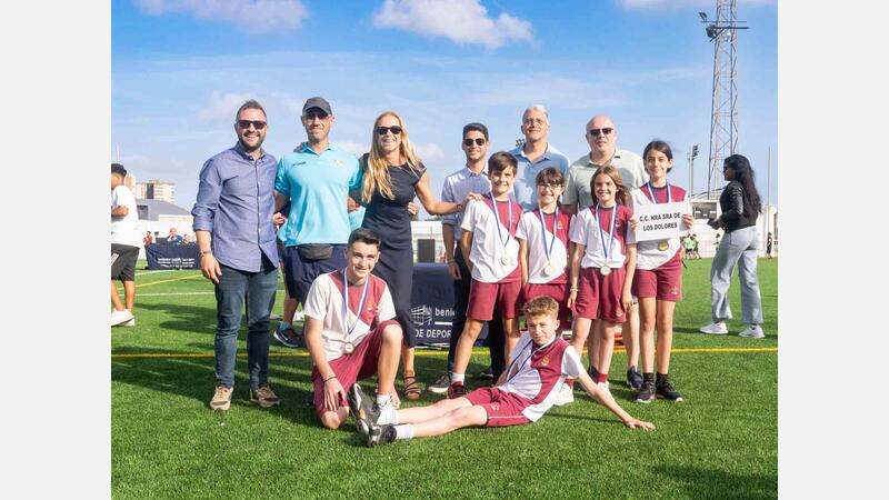 The School Games bring together hundreds of students and families at CD Guillermo Amor in Benidorm