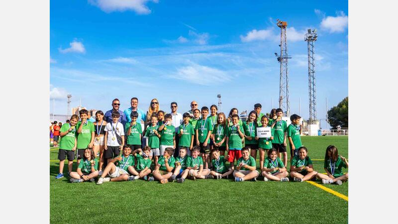 The School Games bring together hundreds of students and families at CD Guillermo Amor in Benidorm