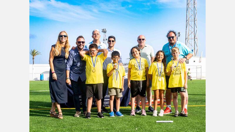 The School Games bring together hundreds of students and families at CD Guillermo Amor in Benidorm