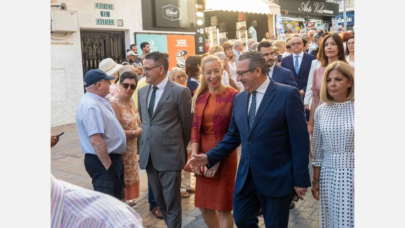 The Corpus Christi procession runs through the old town of Benidorm for another year