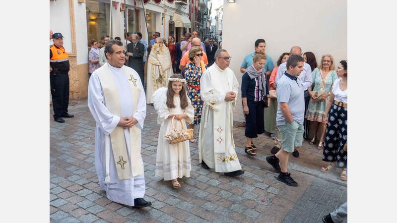 The Corpus Christi procession runs through the old town of Benidorm for another year