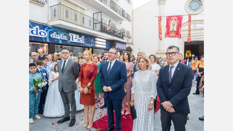 The Corpus Christi procession runs through the old town of Benidorm for another year