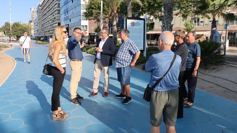 Benidorm invertirá 48.000 euros en la renovación de la jardinería del Paseo de Poniente 