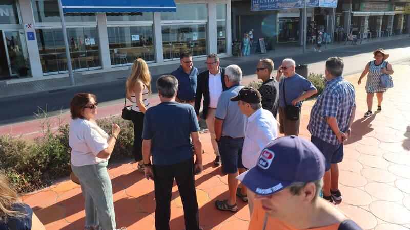 Benidorm invertirá 48.000 euros en la renovación de la jardinería del Paseo de Poniente 
