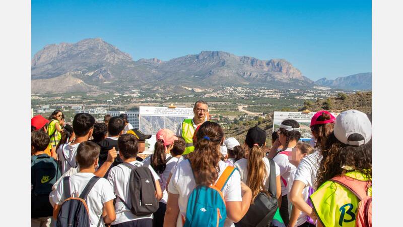 More than 400 schoolchildren from Benidorm visit Racó de l